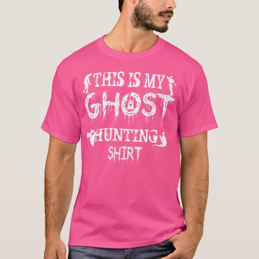 Womens This Is My Ghost Hunting T-Shirt (Vorderseite)