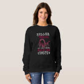 Womens Thrillseeker Roller Untersetzer Phantastisc Sweatshirt (Vorne ganz)