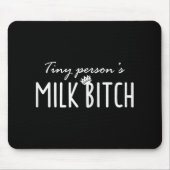 Womens Tiny Person's Milk New Mom Ery Funny Breast Mousepad (Vorne)