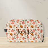 Women's toiletry bag with personalized name waschbeutel