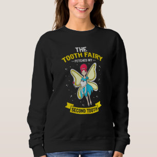 Womens Tooth Fairy hat mein Zehntelnentum geholt Sweatshirt