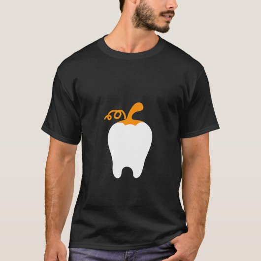 Womens Tooth Pumpkin Dental Mama Easy Halloween Co T-Shirt (Vorderseite)
