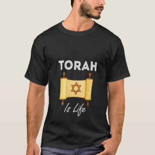 Womens Torah ist lebenslustige jüdische hebräische T-Shirt