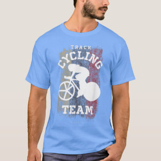 Womens Track Cycling Russia Road Bike Speed Cyclis T-Shirt