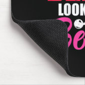Womens Train Like A Look Like A Beauty Gym Workout Mousepad (Ecke)