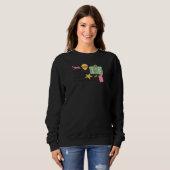 Womens Travel Brings Back Love In Your Heart   Sweatshirt (Vorne ganz)