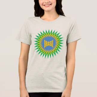 Women's Tri-blend T-Shirt oatmeal SUN BRASIL Shirt