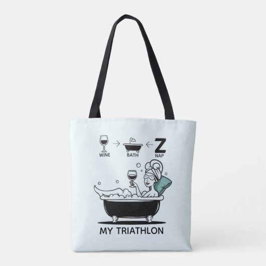 Womens Triathlon Tasche (Rückseite)