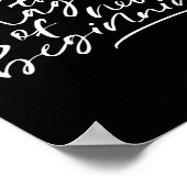 Womens Trust The Magic Of New Beginnings Insration Poster (Ecke)