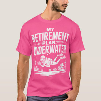 Womens Underwater Photographer Men Diver Photograp T-Shirt
