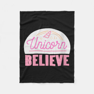 Womens Unicorn glauben Sitive Magic Fantasy Rainbo Fleecedecke