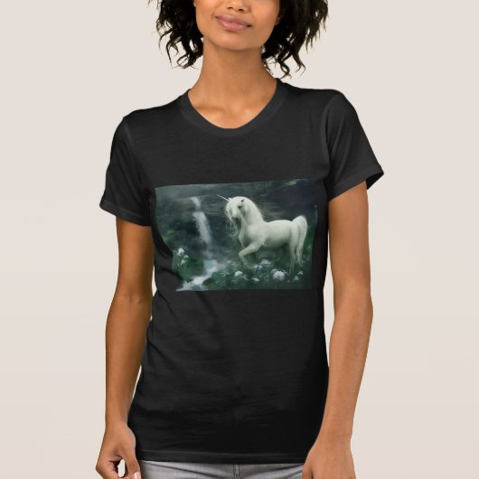 women's unicorn t-shirt (Vorderseite)