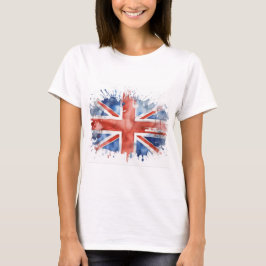 women's union jack t shirt