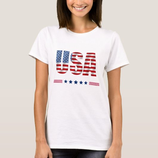 Women's USA T - Shirt (Vorderseite)