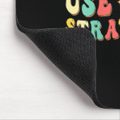 Womens Use Your Strategies Test Day Testing Exam S Mousepad (Ecke)