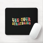 Womens Use Your Strategies Test Day Testing Exam S Mousepad (Mit Mouse)