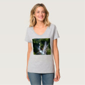 Womens V-Neck T-Shirt (Vorderseite Vollansicht)