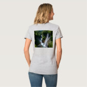  Womens V-Neck T-Shirt (Rückseite Vollansicht)