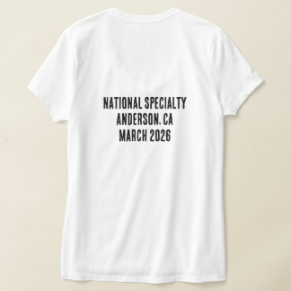 Women's V neck T Shirt