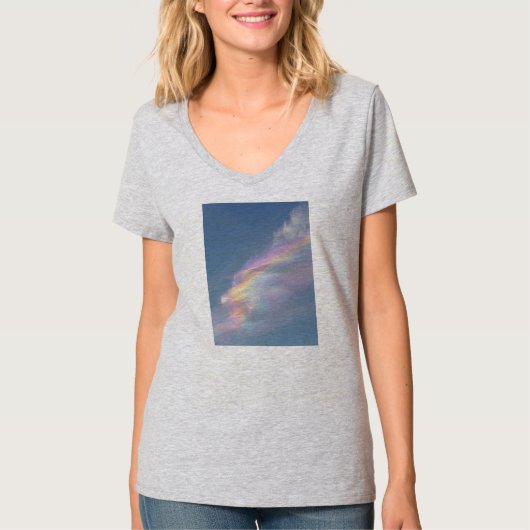 Womens V-Neck T-Shirt (Vorderseite)