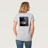 Womens V-Neck T-Shirt (Rückseite Vollansicht)