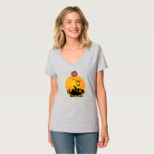 Womens V-Neck T - Shirt (Vorderseite Vollansicht)
