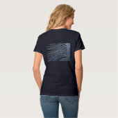 Womens V-Neck T-Shirt (Rückseite Vollansicht)