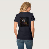 Womens V-Neck T-Shirt (Rückseite Vollansicht)