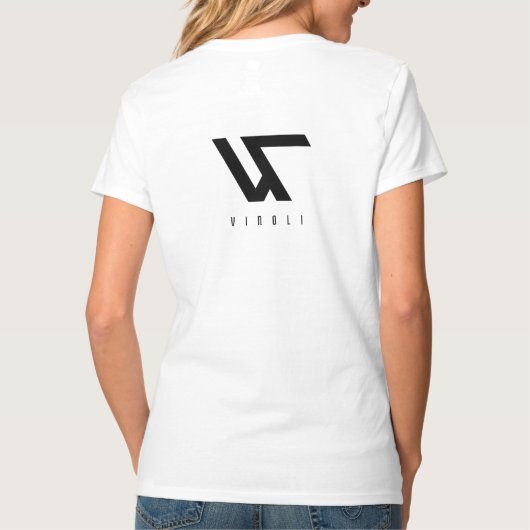 Women's V- neck T shirts (Rückseite)
