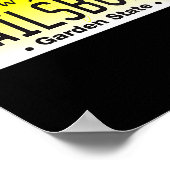 Womens Vailsburg Newark Nj City New Jersey License Poster (Ecke)