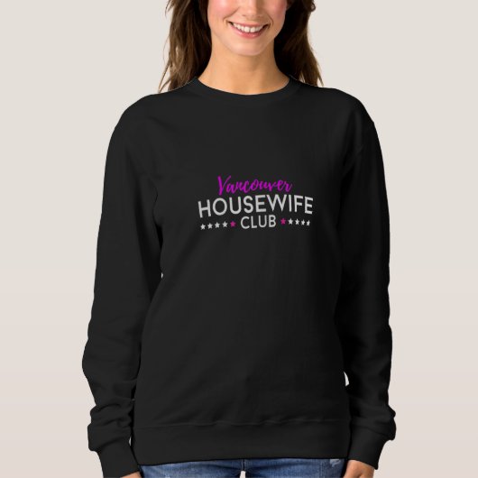 Womens Vancouver Housewife Club Sweatshirt (Vorderseite)