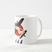 Womens Vodka Blooded Funny Alcohol Drinks Liebhabe Kaffeetasse (VorderseiteRechts)