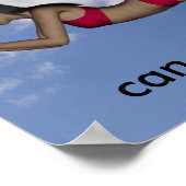 Womens Volleyball Poster (Ecke)