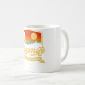 Womens Vote Rainbow Veck Kaffeetasse (VorderseiteRechts)