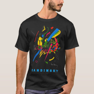 Womens Wassily Kandinsky Abstrakte Kunst T-Shirt