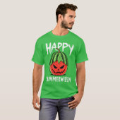 Womens Watermelon Jackolantern Summer Halloween Ha T-Shirt (Vorne ganz)