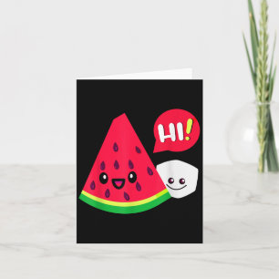 Womens Watermelon Sugar Hi Funny Sprichwort Hi Sum Karte