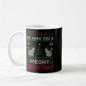 Womens We Wish You A Meowy Catmas Ugly Christmas S Kaffeetasse (Links)