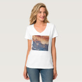 Women's Wear Tee Shirt V-neck (Vorderseite Vollansicht)