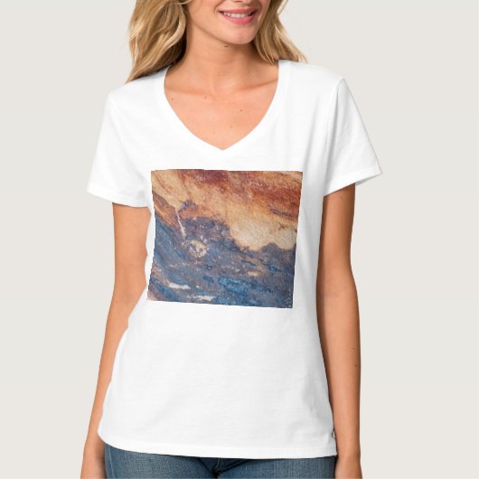 Women's Wear Tee Shirt V-neck (Vorderseite)