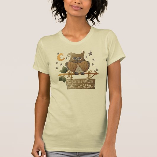 Womens' weiser Old Owl T - Shirt (Vorderseite)
