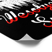 Womens Wesolych Swiat Lish Christmas Holiday V-nec Poster (Ecke)