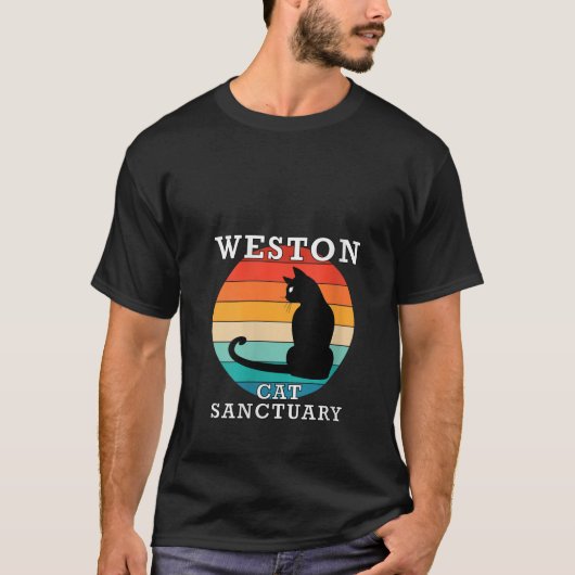 Womens Weston Cat Sanctuary Group Family Reunion N T-Shirt (Vorderseite)