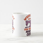 Womens When Life Gives You Scraps Make A Quilt Fun Kaffeetasse (Mittel)