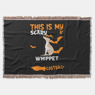 Womens Whippet Kostüm Halloween Lazy Scary Dog Decke