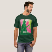 Womens Wicked Elphaba Glindaonal VNeck retro T-Shirt (Vorne ganz)