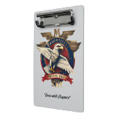 "Women's Wingspan" Mini Klemmbrett (Gewinkelt2)