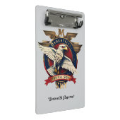 "Women's Wingspan" Mini Klemmbrett (Schrägansicht)