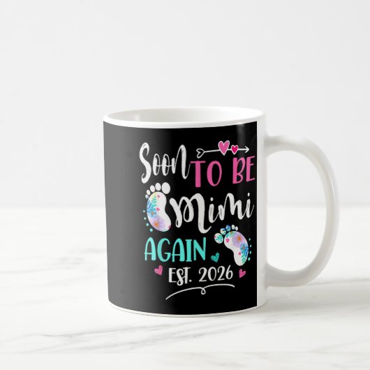 Womens wird bald wieder mimi 2026 Muttertag Kaffeetasse (Rechts)