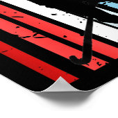 Womens Womens Field Hockey 48th Birthday Player Te Poster (Ecke)